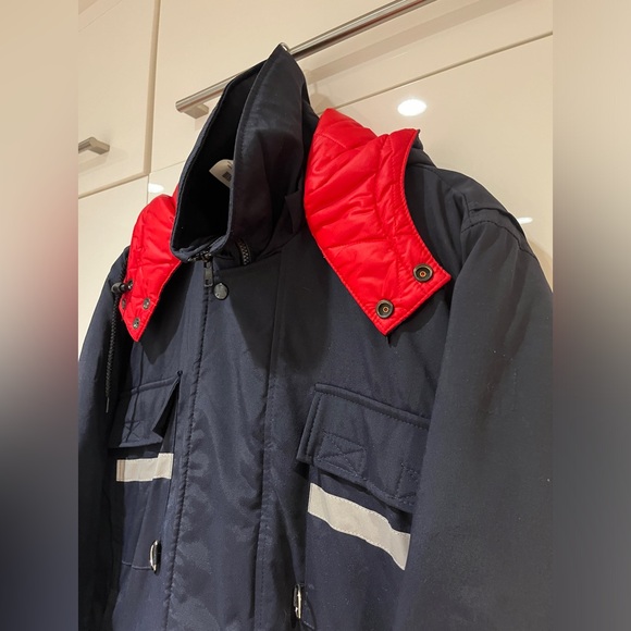 Canada Post Winter Down Parka Workwear Jacket Size M - Picture 2 of 9